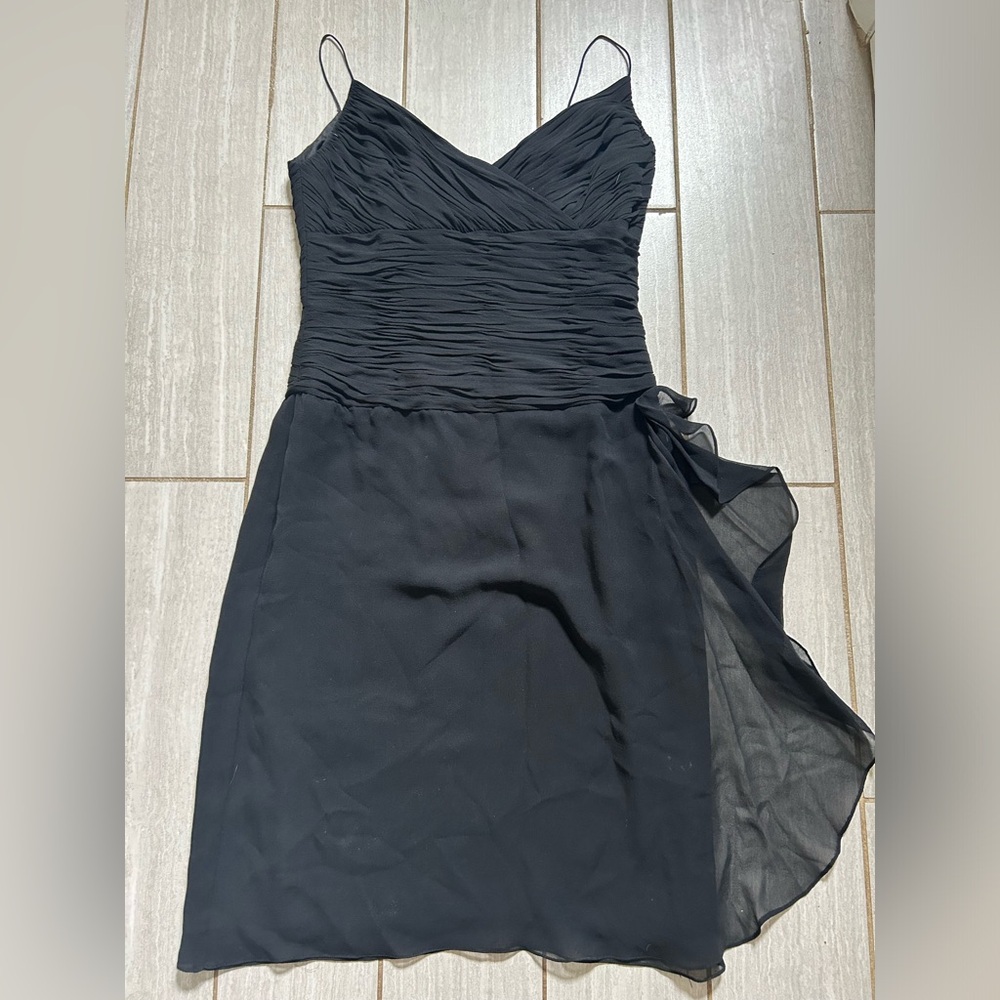 Zola Ice Black silk dress, size 12